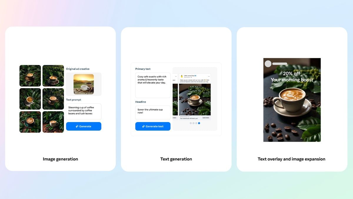 मेटा ने व्यवसायों के लिए विज्ञापन क्रिएटिव बनाने में मदद करने के लिए नई AI सुविधाएँ पेश की हैं