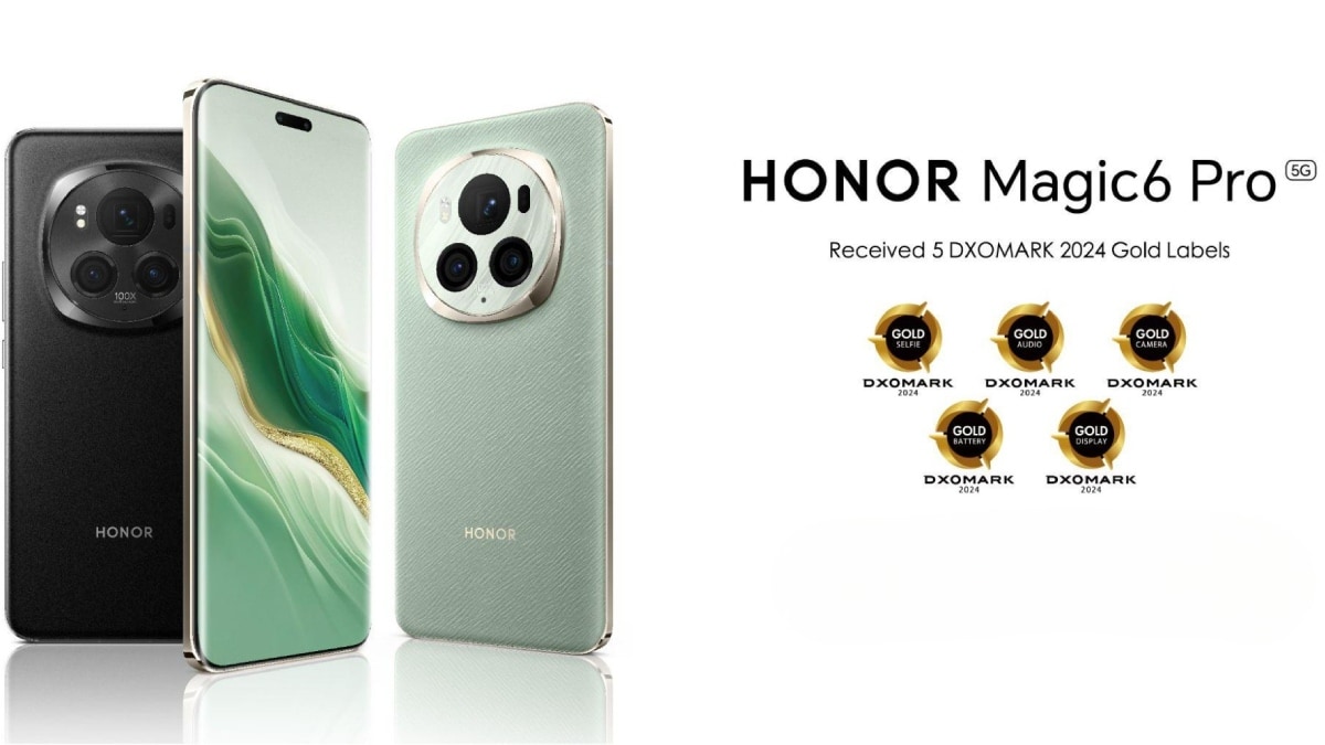 Honor Magic 6 Pro भारत में 2 अगस्त को होगा लॉन्च; DxOMark लिस्टिंग के जरिए स्पेसिफिकेशन का खुलासा