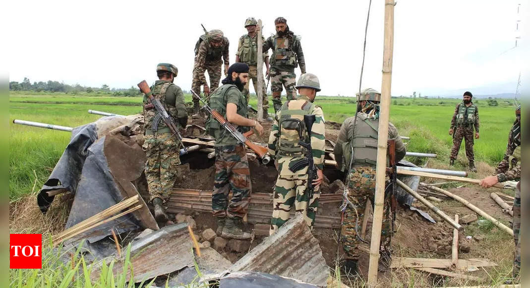 उग्रवादियों द्वारा ड्रोन से बम गिराए जाने के बाद मणिपुर सुरक्षा बलों ने एनएसजी से मदद मांगी | गुवाहाटी समाचार