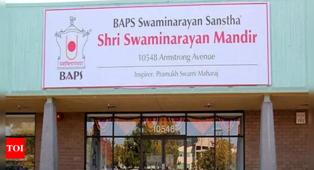 ‘हिंदू वापस जाओ’: अमेरिका में BAPS मंदिर में तोड़फोड़; महीने में दूसरी घटना