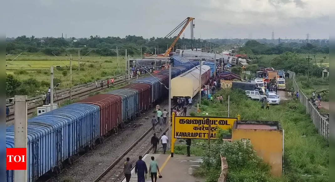 मैसूरु-दरबंगा एक्सप्रेस टक्कर: कावरापेट्टई ट्रेन दुर्घटना की जांच चल रही है, आरोप-प्रत्यारोप का खेल शुरू | चेन्नई समाचार