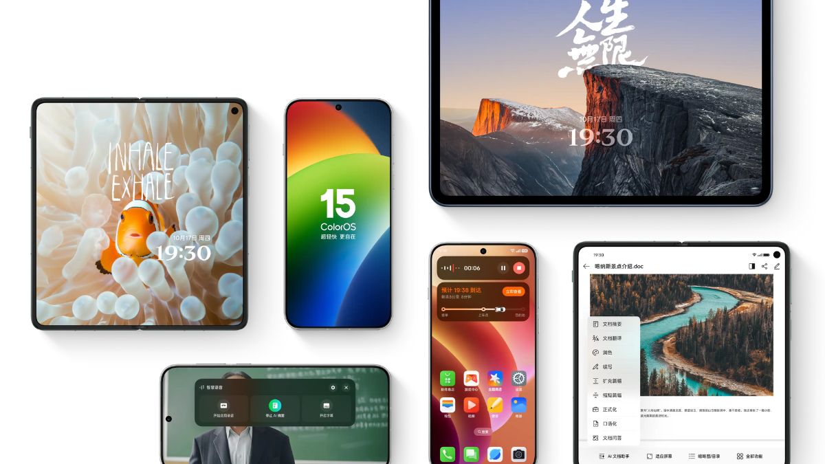 ओप्पो, वनप्लस फोन के लिए AI फीचर्स के साथ ColorOS 15 का अनावरण: रिलीज की तारीख और संगत मॉडल
