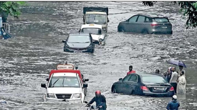 चक्रवात दाना के डंक से कोलकाता में बाढ़ आ गई, दिन निकलने से राज्य भर में 4 लोगों की मौत हो गई