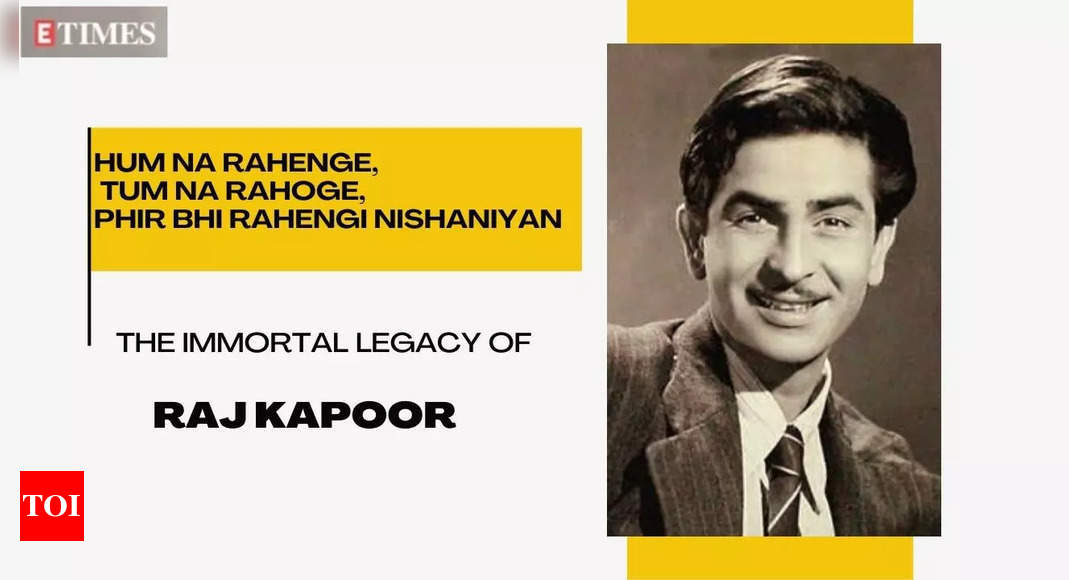 राज कपूर की अमर विरासत: हम न रहेंगे, तुम न रहेंगे, फिर भी रहेंगी निशानियाँ – #100 वर्ष | हिंदी मूवी समाचार