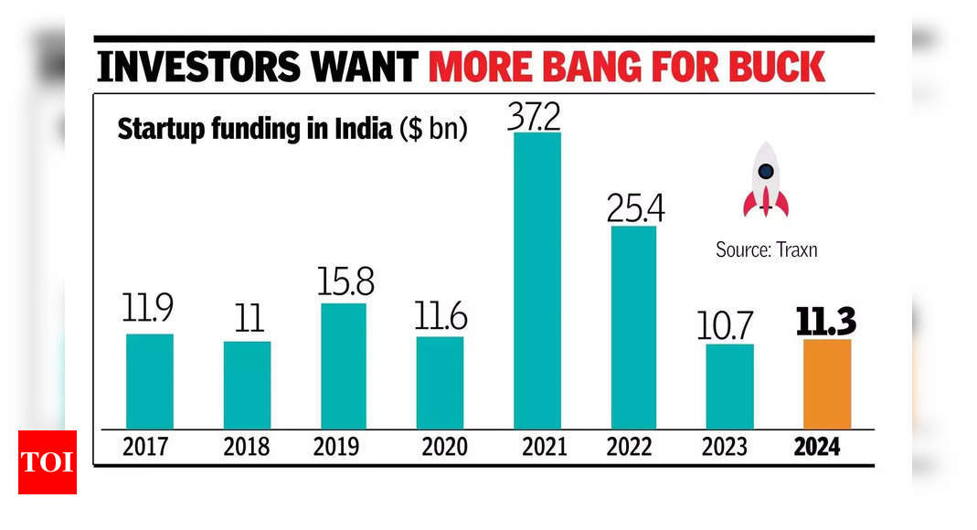 $11.3 बिलियन: 2024 में स्टार्टअप फंडिंग में मामूली वृद्धि देखी गई