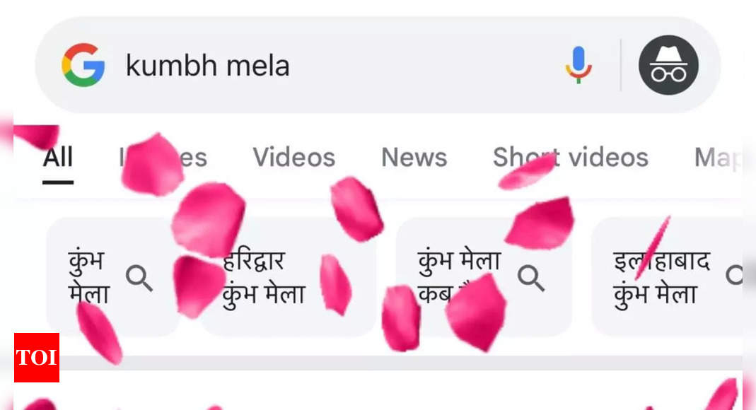महाकुंभ 2025 के लिए Google की हार्दिक श्रद्धांजलि: एक अभिनव पुष्प वर्षा!