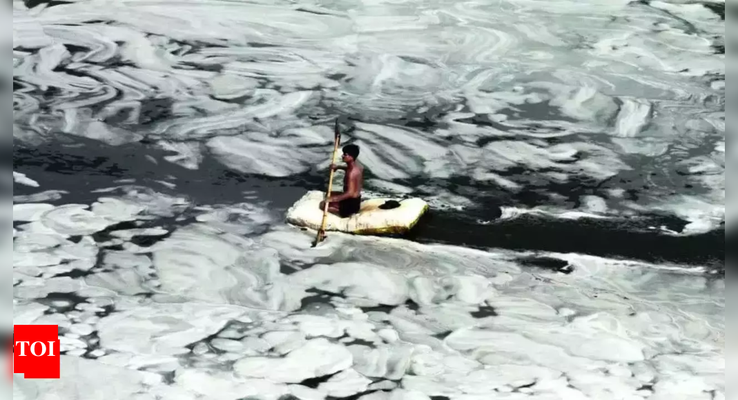 Murky वाटर्स, अस्पष्ट उत्तर: दिल्ली इंतजार कर रहा है यामुना क्लीनअप | दिल्ली न्यूज