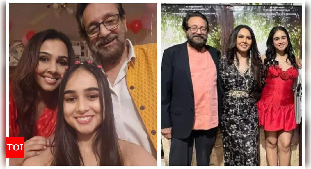 शेखर कपूर और सुचित्रा कृष्णमूर्ति ने वरधान पुरी के साथ बेटी कावेरी की पहली फिल्म, ‘बॉबी और ऋषि की लव स्टोरी’ की स्क्रीनिंग पर पुनर्मिलन किया – तस्वीरें देखें |