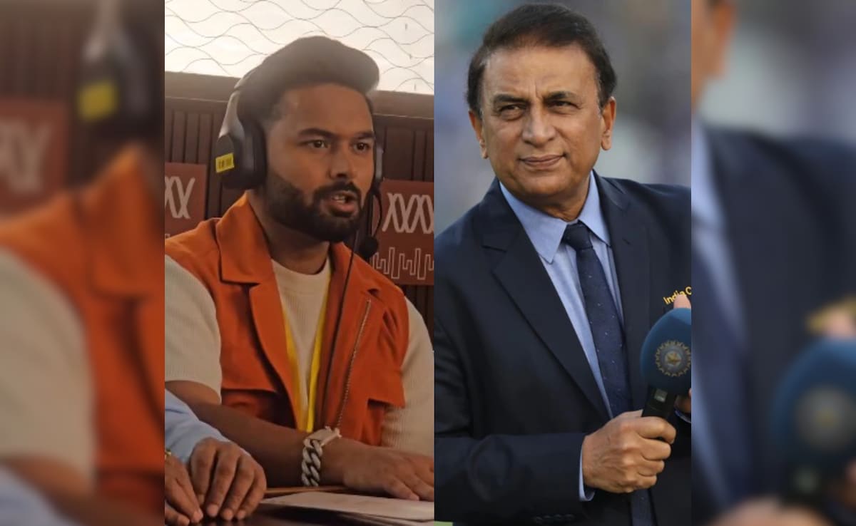 ऋषभ पंत सुनील गावस्कर की ‘बेवकूफ, बेवकूफ, बेवकूफ’ टिप्पणी की नकल करते हैं, इंटरनेट को आग पर सेट करता है