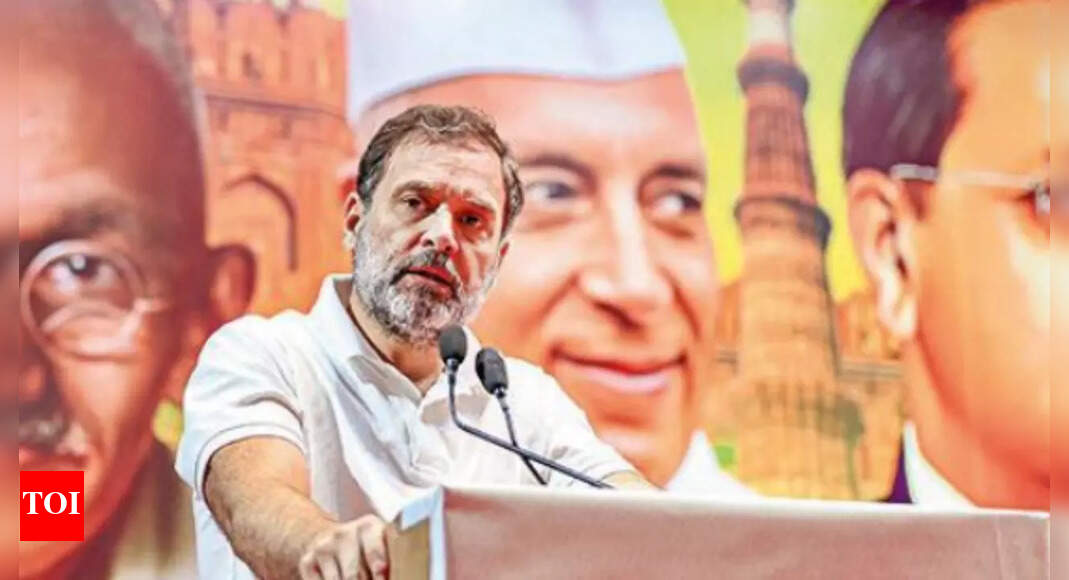 ‘वेरी स्ट्रेंज’: भाजपा ने राहुल गांधी को ‘संविधान हजारों साल की पुरानी’ टिप्पणी दी। भारत समाचार