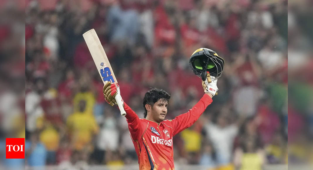 IPL 2025: प्रियाश आर्य की आश्चर्यजनक शताब्दी की शक्तियां पंजाब राजाओं ने चेन्नई सुपर किंग्स में उच्च स्कोरिंग थ्रिलर में | क्रिकेट समाचार