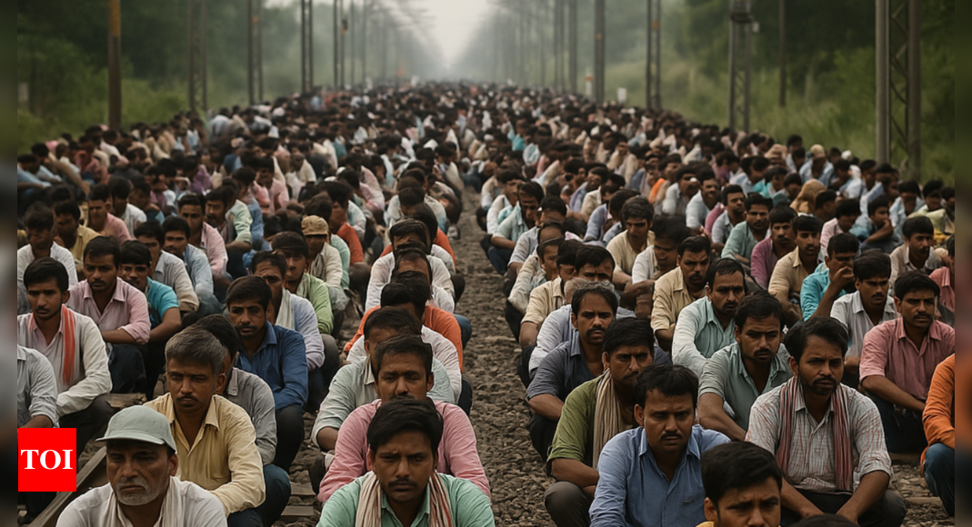 ‘स्क्वाटेड ऑन ट्रैक’: 5,000 से अधिक लोग पश्चिम बंगाल में ‘गैर-रेलवे’ के कारण ट्रेन आंदोलन में बाधा डालते हैं भारत समाचार