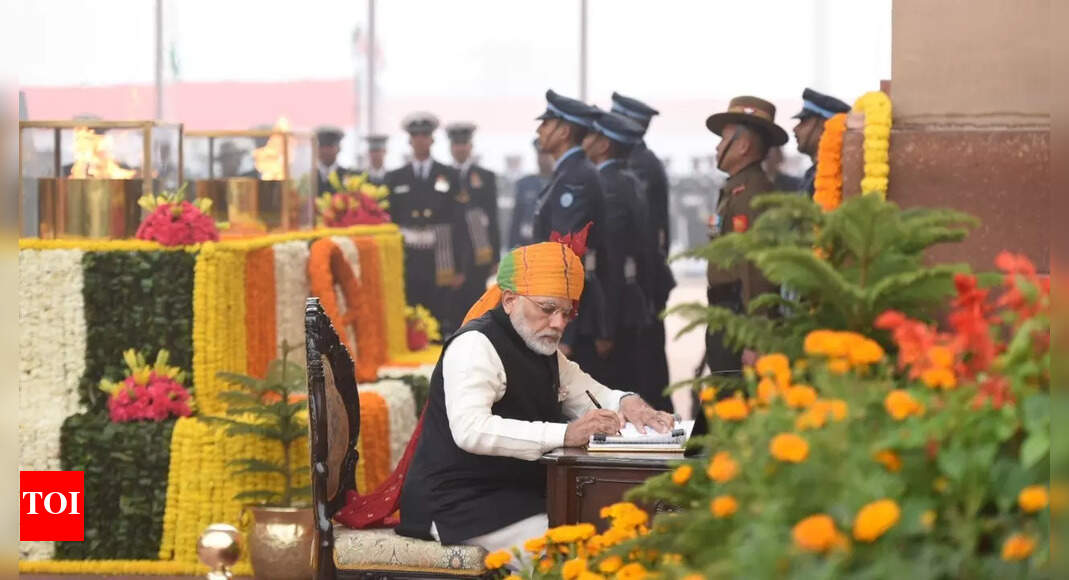 मुसलमानों से 1,700 सादरों के बाद वक्फ कानून बनाया गया: पीएम मोदी | भारत समाचार