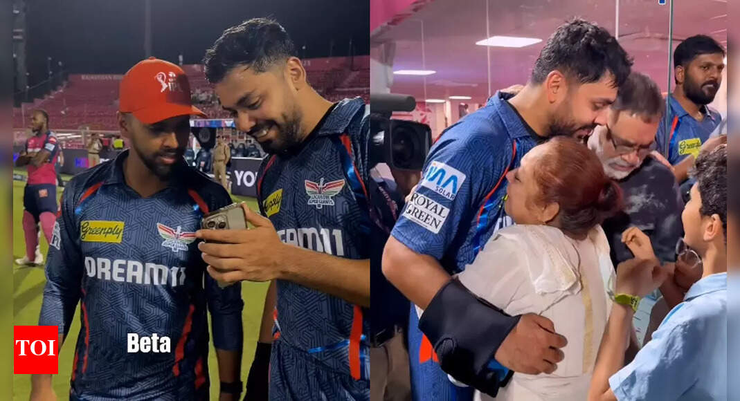 ‘नाहि रोते हुए, केवल मुस्कुराओ’: निकोलस गरीबन के दिल दहला देने वाला क्षण अवेश खान की माँ के साथ दिल जीतता है – देखो! | क्रिकेट समाचार