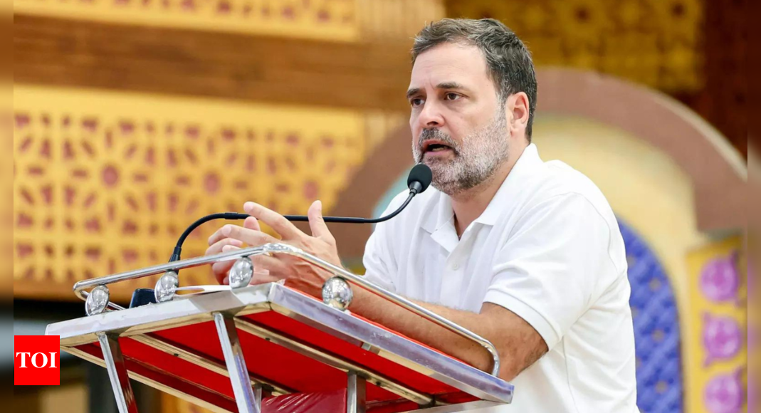 ‘चुनाव आयोग से समझौता किया जाता है’: राहुल गांधी ने अमेरिकी यात्रा के दौरान मतदाता धोखाधड़ी के दावों को रेक किया भारत समाचार