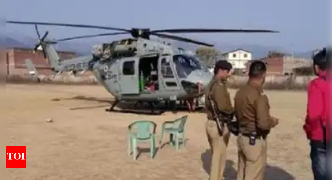 IAF हेलीकॉप्टर जामनगर, गुजरात में आपातकालीन लैंडिंग बनाता है भारत समाचार