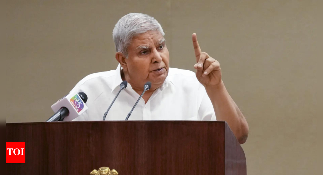 ‘संसद सर्वोच्च है’: वीपी धनखर ने शक्तियों पर न्यायपालिका पर हमले का नवीनीकरण किया भारत समाचार