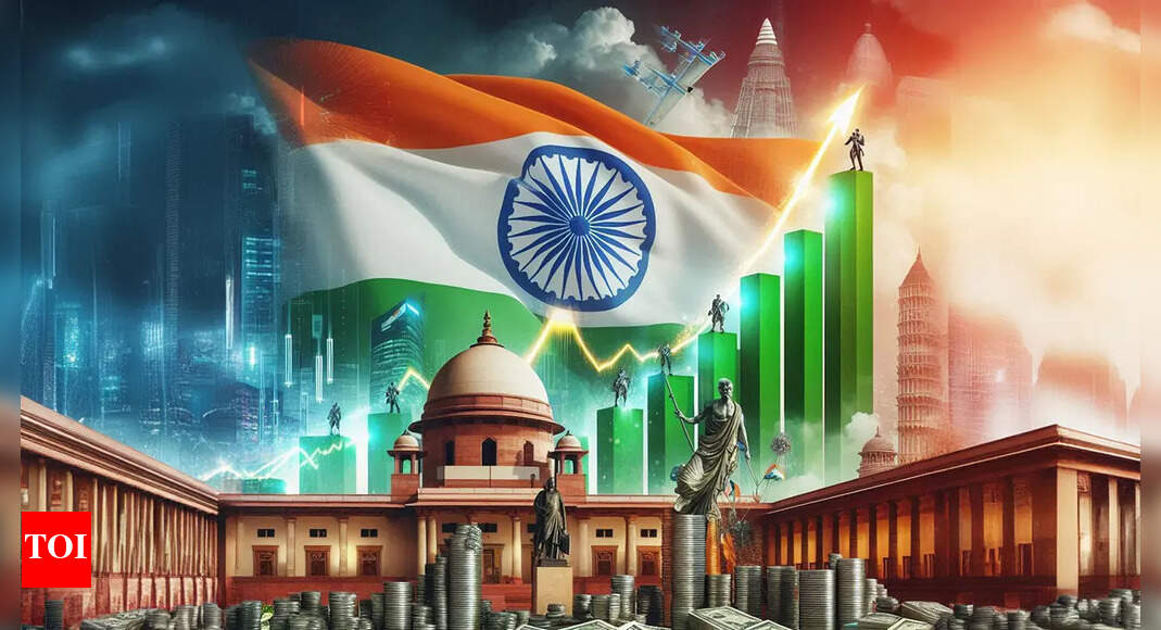 वैश्विक अर्थव्यवस्था को कठिन मारने के लिए डोनाल्ड ट्रम्प टैरिफ! आईएमएफ ने 2025 के लिए भारत की जीडीपी वृद्धि का पूर्वानुमान 6.2% तक काट दिया; कहते हैं कि यह अपेक्षाकृत अधिक स्थिर है