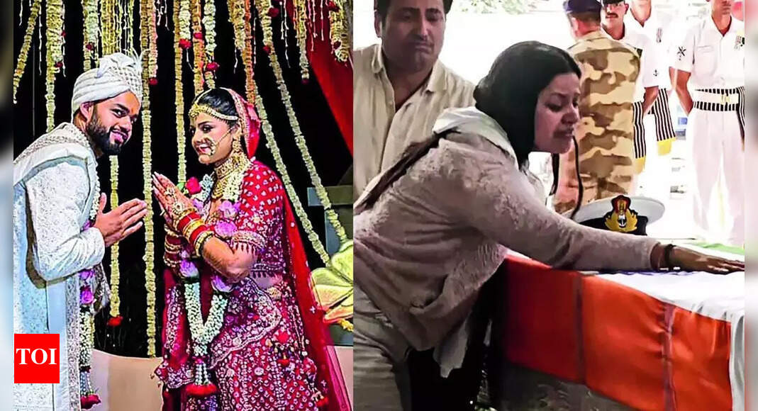 पहलगाम आतंकवादी हमला: ‘हम भेल पुरी खा रहे थे जब वे अचानक उभरे, तो उन्होंने कहा कि वह मुस्लिम नहीं है’: पत्नी याद करती है कि लेफ्टिनेंट विनाय नरवाल को पाहलगाम में गोली मार दी गई थी। गुड़गांव समाचार