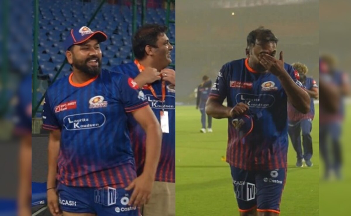 “वापस आओ, वापस आओ”: रोहित शर्मा उद्धारकर्ता बन जाता है क्योंकि दिल्ली स्टॉर्म ने मुंबई इंडियंस कैंप को हिट किया