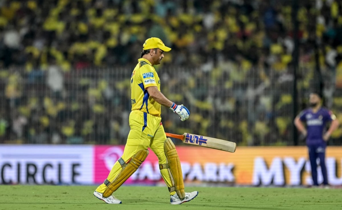 “इसके लिए कोई बहाना नहीं”: रवि शास्त्री ने सीएसके में एमएस धोनी-नेतृत्व वाली साइड के रूप में 103/9 बनाम केकेआर के रूप में फिसल जाता है