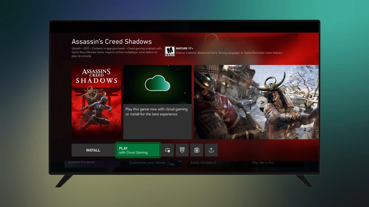 Xbox की स्ट्रीम आपकी खुद की गेम फीचर Xbox सीरीज़ S/X पर गेम पास अल्टीमेट सब्सक्राइबर्स के लिए रोल आउट करता है