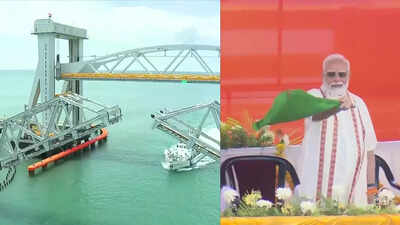 पीएम नरेंद्र मोदी ने तमिलनाडु में न्यू पंबन ब्रिज का उद्घाटन किया